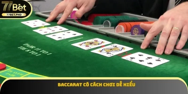 Baccarat có cách chơi dễ hiểu