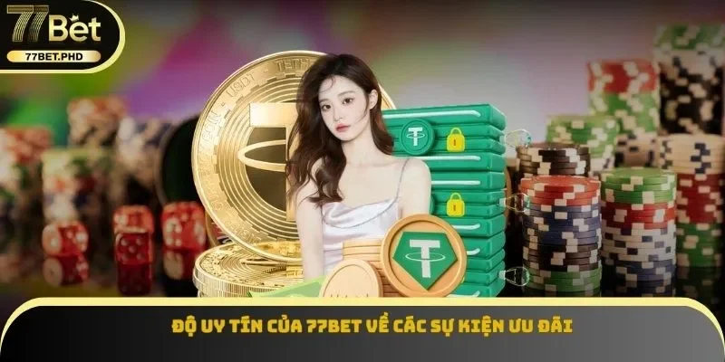 Độ uy tín của 77BET về các sự kiện ưu đãi