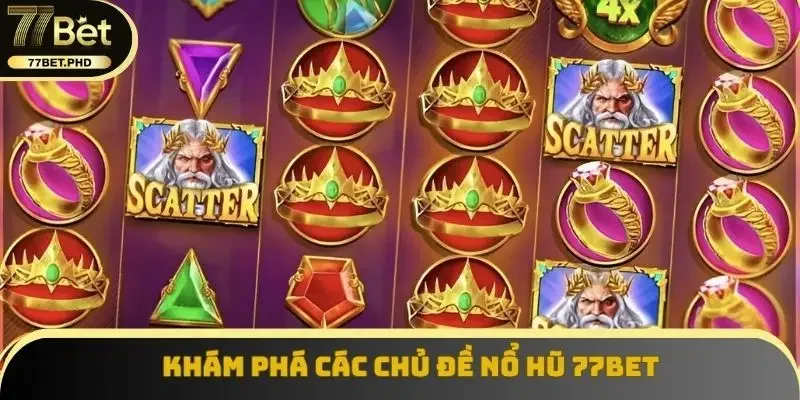 Khám phá các chủ đề nổ hũ 77BET