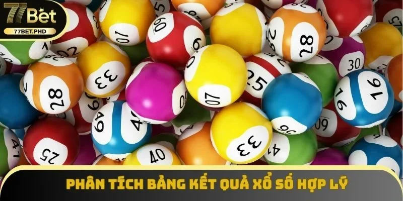 Phân tích bảng kết quả xổ số hợp lý